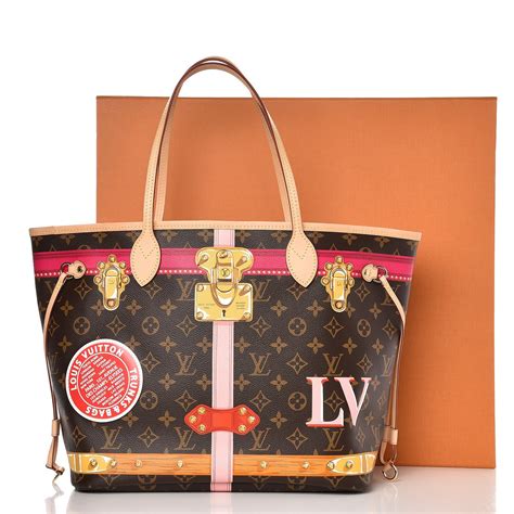 lv neverfull summer trunk|louis vuitton neverfull.